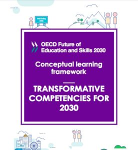 En bild av framsidan av OECDs rapport Transformative Competencies
